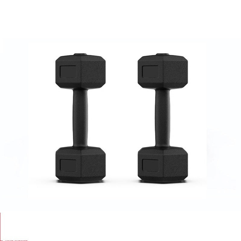 Men's Arm Muscle Training Household Rubberized Dumbbells Female Fitness Equipment