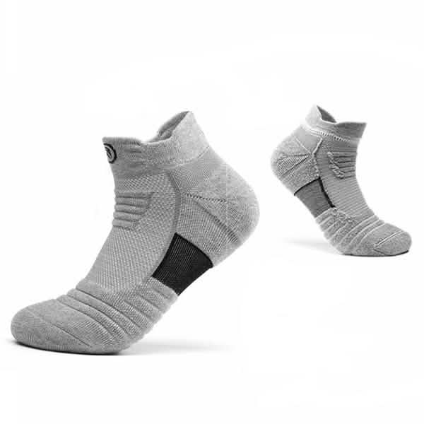 Mens Breathable Sports Running Socks with Cushioned Sole and Sweat Absorption