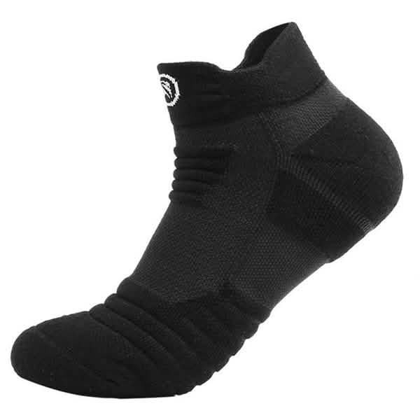 Mens Breathable Sports Running Socks with Cushioned Sole and Sweat Absorption