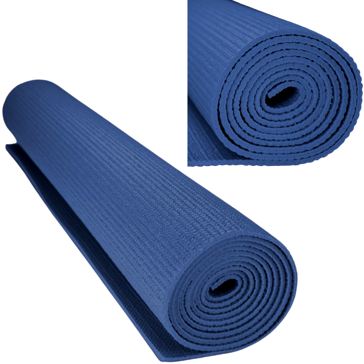 Performance Yoga Mat with Carrying Straps for Pilates and Floor Exercises