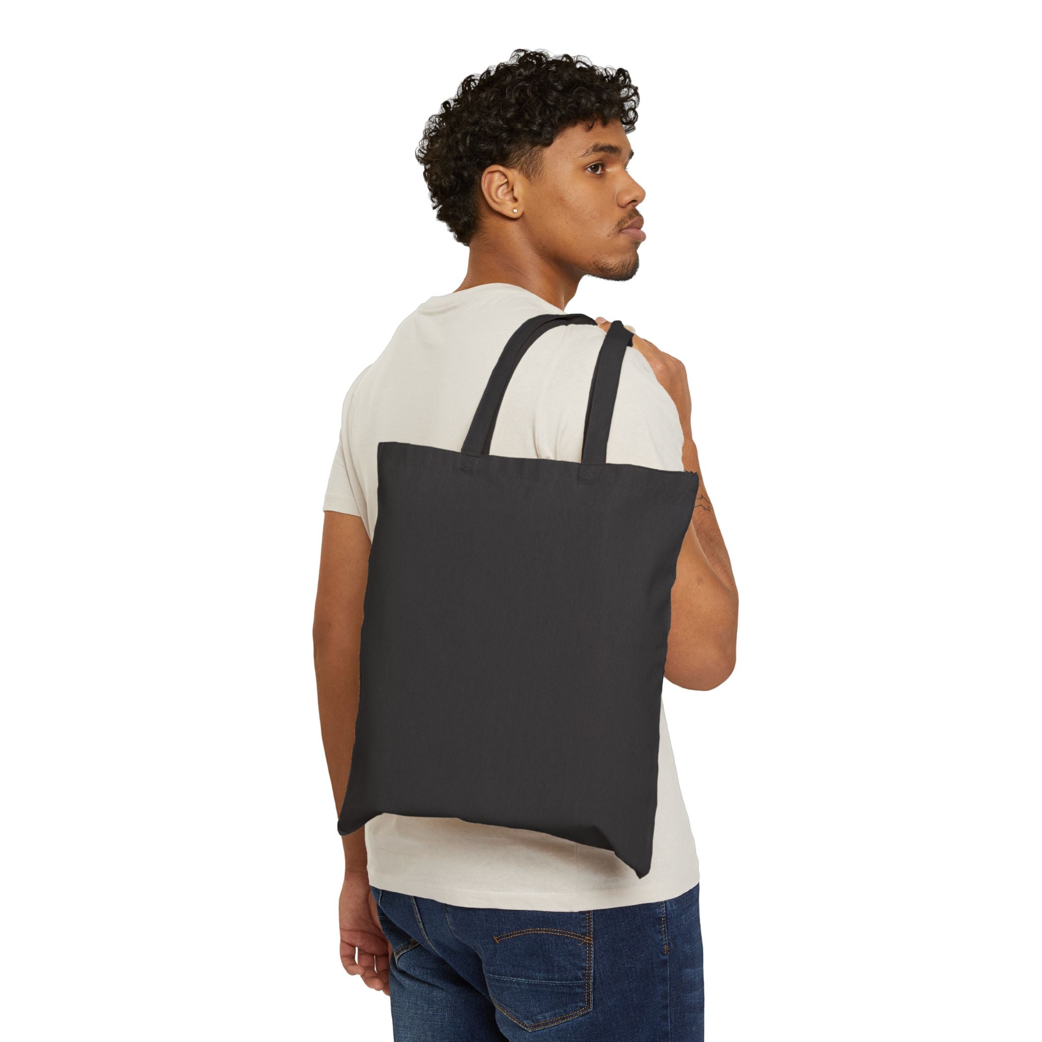 Tote Bag — "Balanced Rise" Yoga-Inspired Eco Cotton Tote