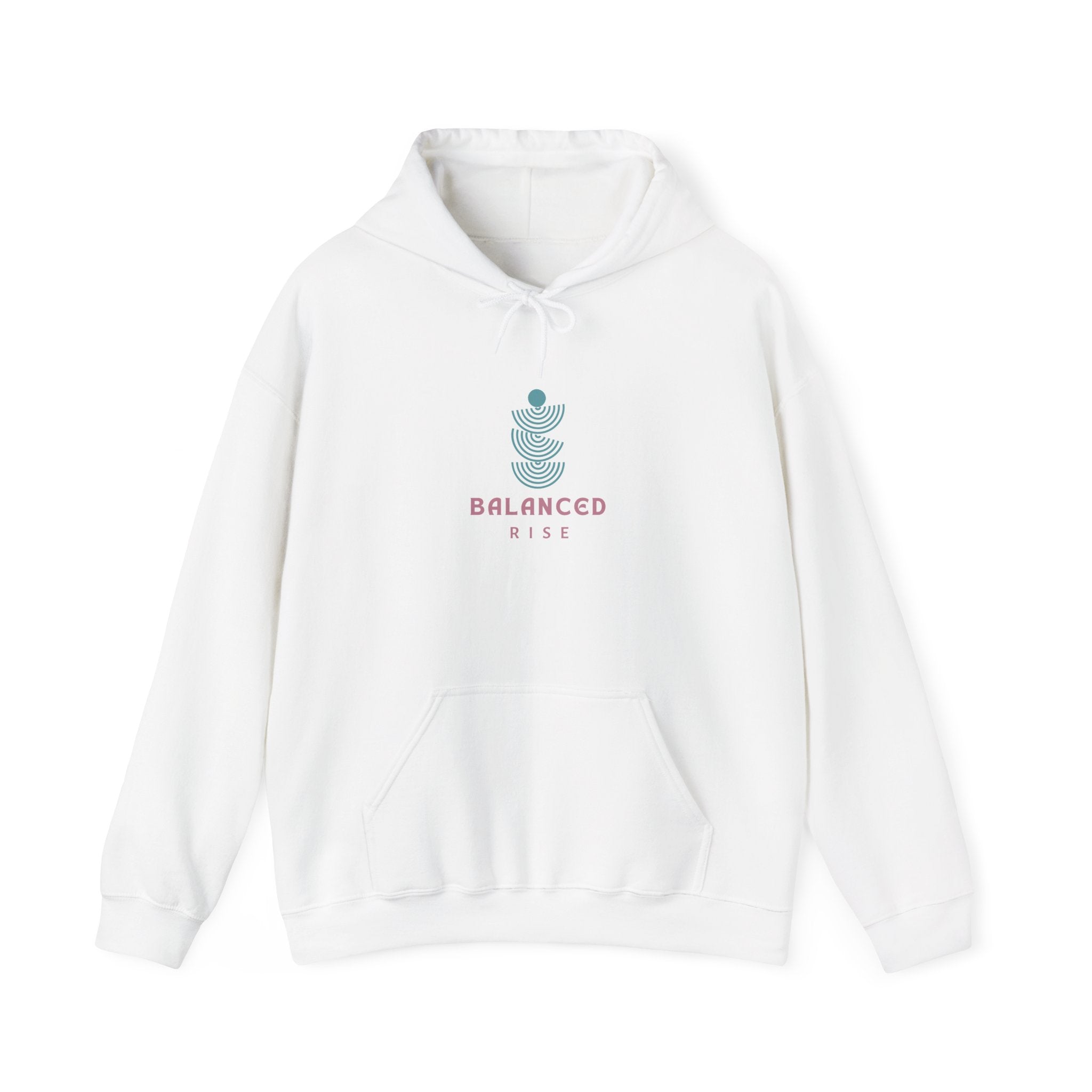 Balanced Mind Hoodie — Minimal Wellness Graphic Hoodie ("Balanced Mind")