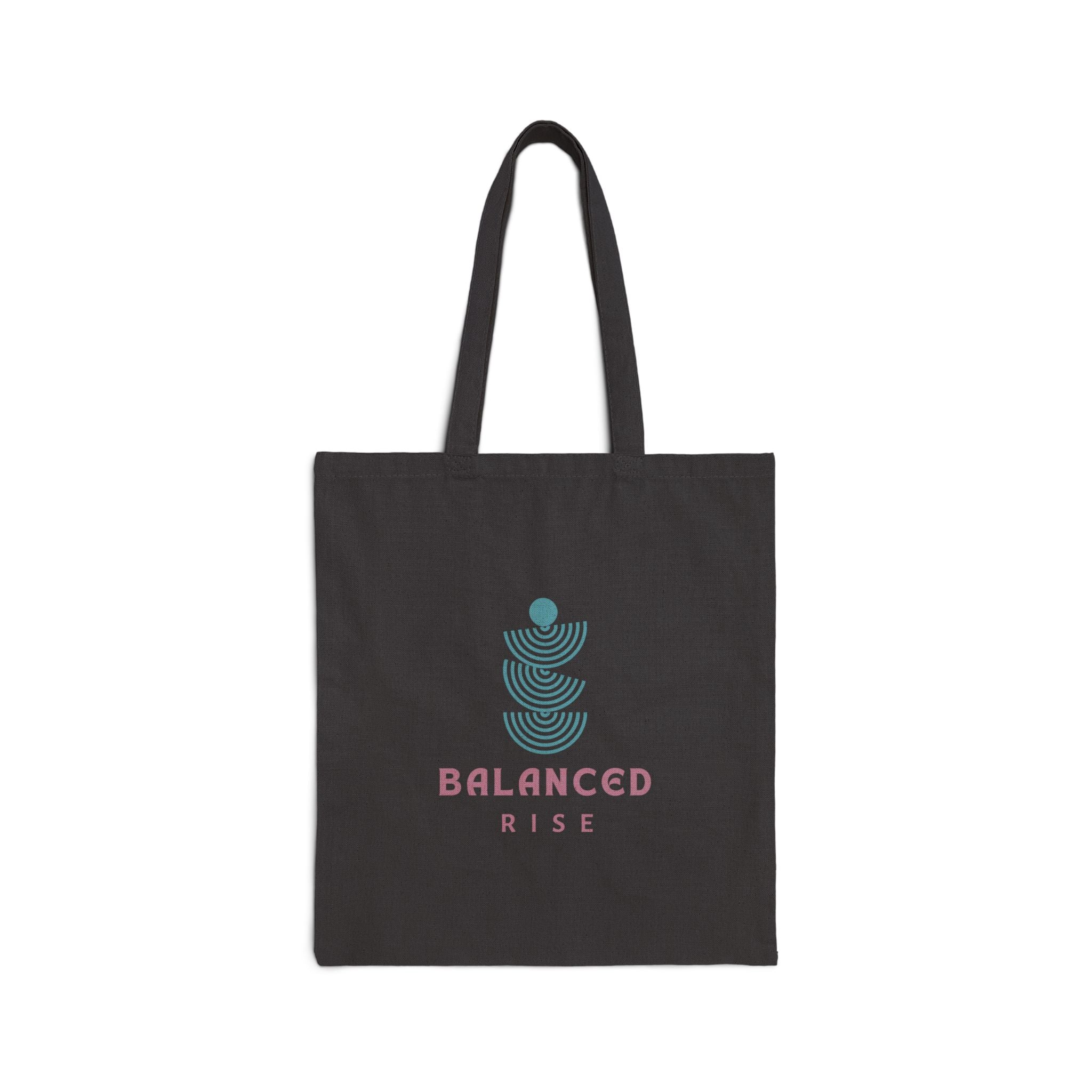 Tote Bag — "Balanced Rise" Yoga-Inspired Eco Cotton Tote