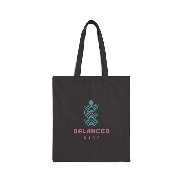 Tote Bag — "Balanced Rise" Yoga-Inspired Eco Cotton Tote