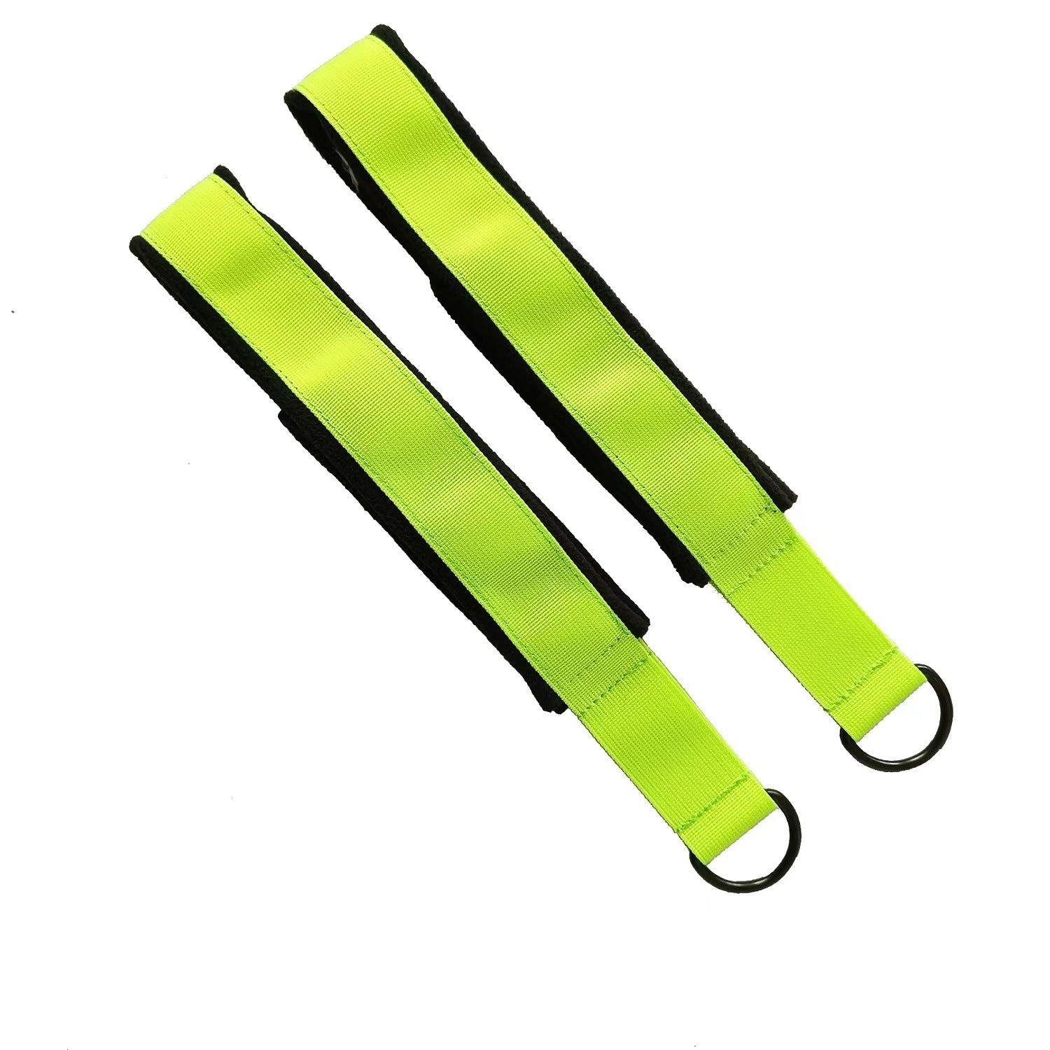 Double Ring Yoga Pilates Strap for Ankle Wrist and Shoulder Support