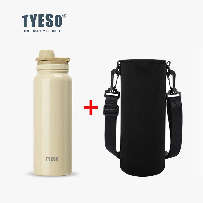 Stainless Steel Thermal Water Bottle for Sports Travel and Daily Hydration