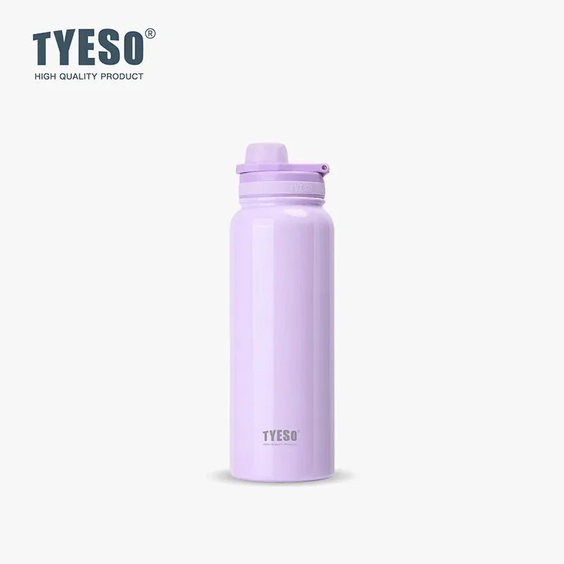 Stainless Steel Thermal Water Bottle for Sports Travel and Daily Hydration