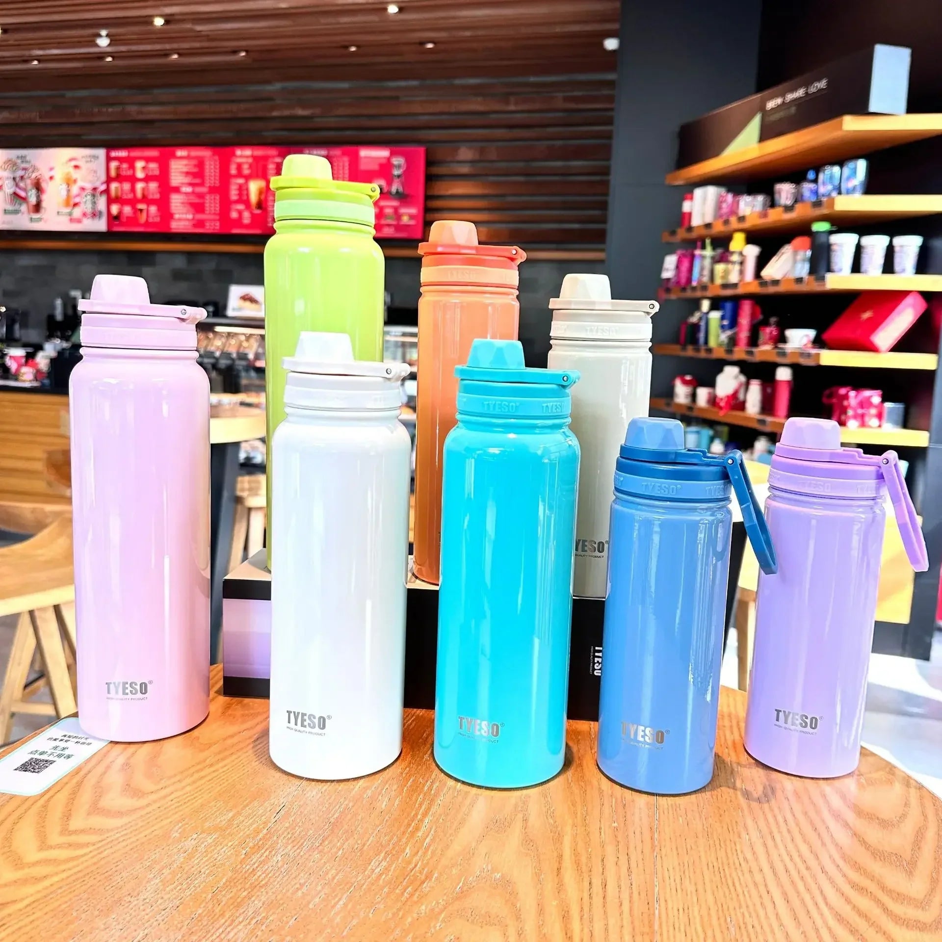 Stainless Steel Thermal Water Bottle for Sports Travel and Daily Hydration