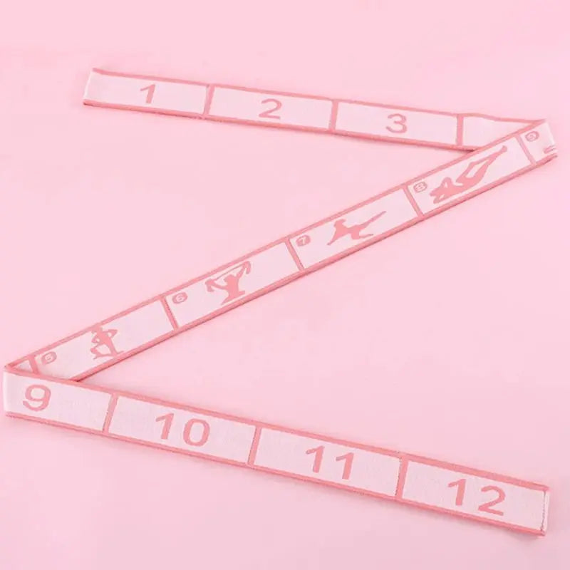 Numbered Resistance Bands Set for Yoga Pilates and Home Gym Training