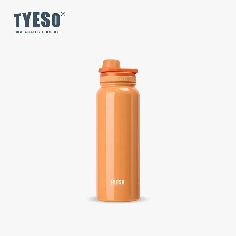 Stainless Steel Thermal Water Bottle for Sports Travel and Daily Hydration