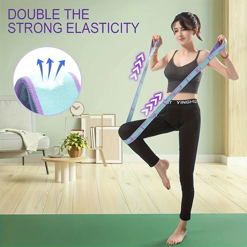 Numbered Resistance Bands Set for Yoga Pilates and Home Gym Training
