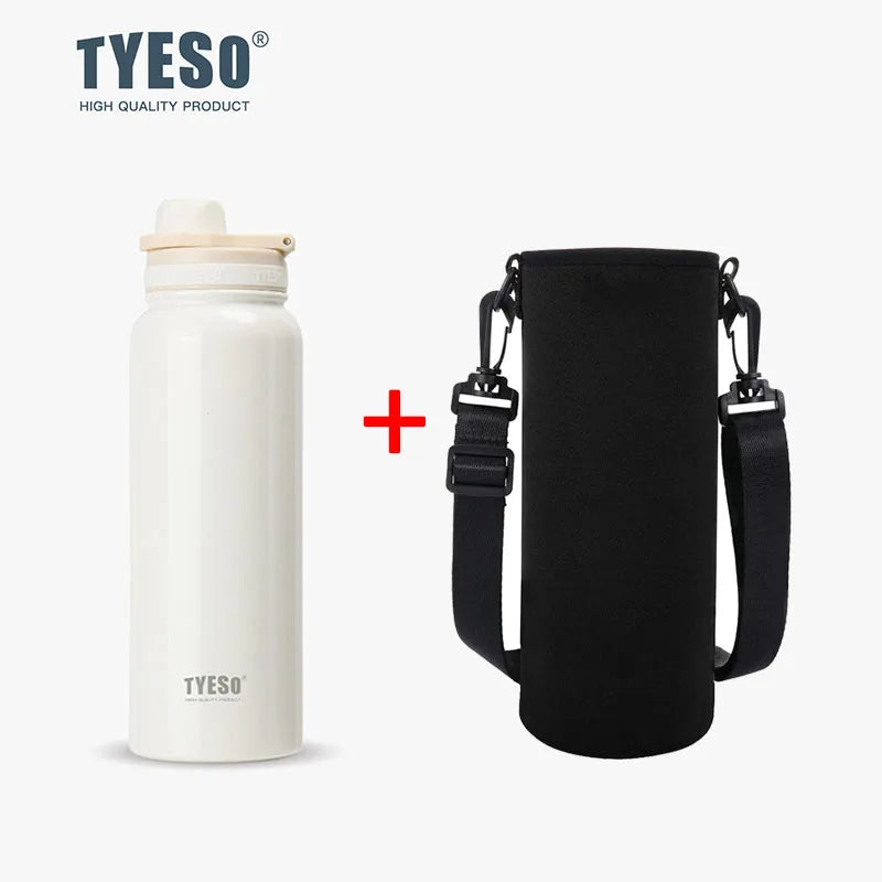 Stainless Steel Thermal Water Bottle for Sports Travel and Daily Hydration