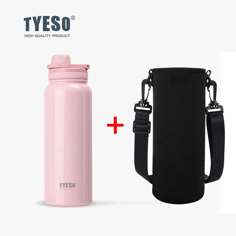 Stainless Steel Thermal Water Bottle for Sports Travel and Daily Hydration
