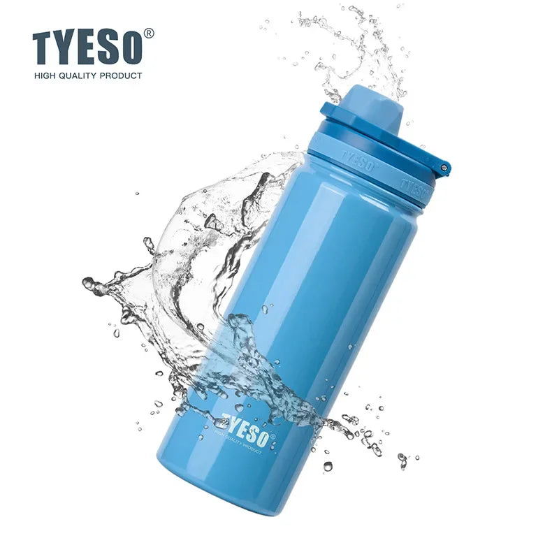 Stainless Steel Thermal Water Bottle for Sports Travel and Daily Hydration