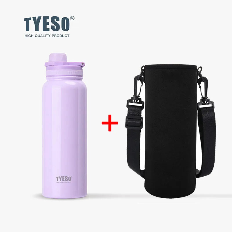 Stainless Steel Thermal Water Bottle for Sports Travel and Daily Hydration