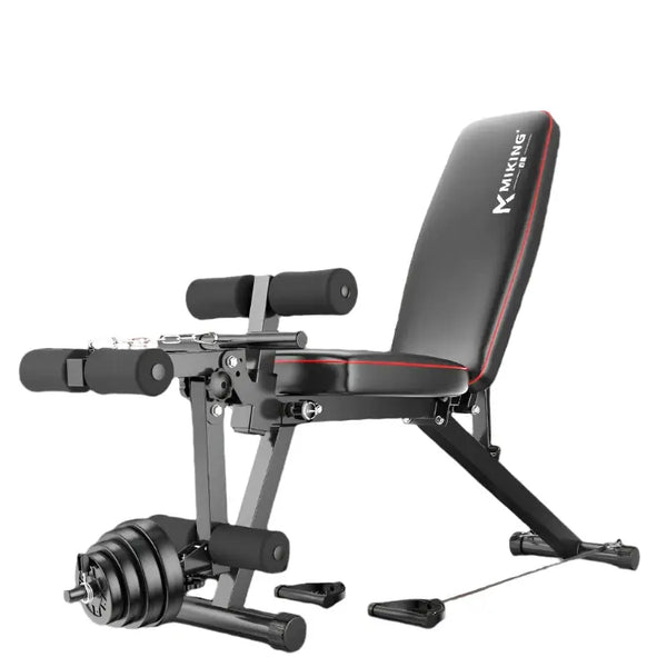 Adjustable Sit-Up and Weightlifting Bench