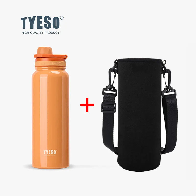 Stainless Steel Thermal Water Bottle for Sports Travel and Daily Hydration