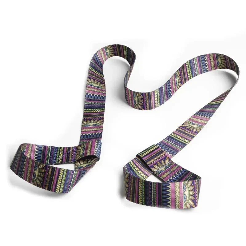 Yoga Mat Strap | Elastic Stretching Band for Pilates and Ballet