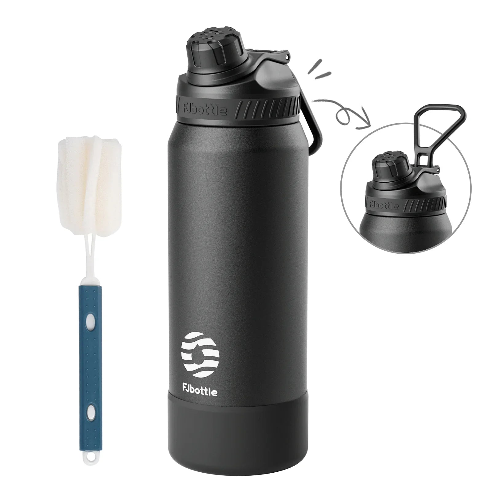 Stainless Steel Vacuum Flask Insulated Water Bottle for Travel and Hydration