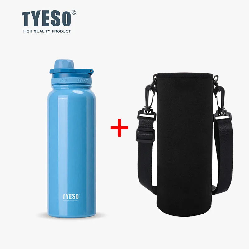 Stainless Steel Thermal Water Bottle for Sports Travel and Daily Hydration