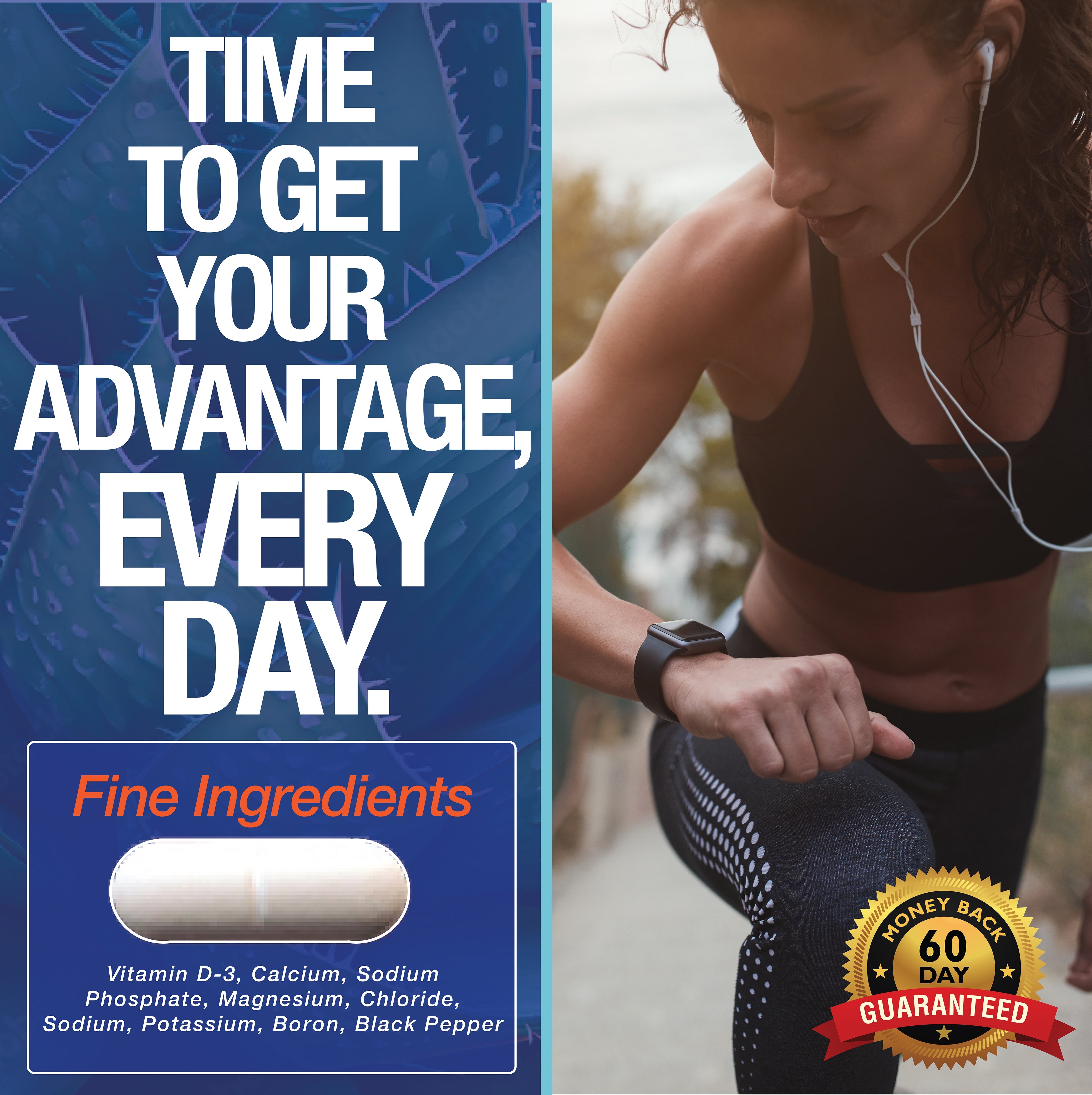 Rapid Rehydr8 Electrolyte Capsules for Hydration Recovery and Muscle Endurance Support