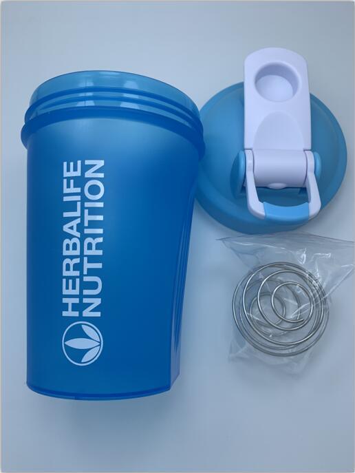 Portable 400ml BPA Free Shaker Bottle for Protein and Preworkout Drinks